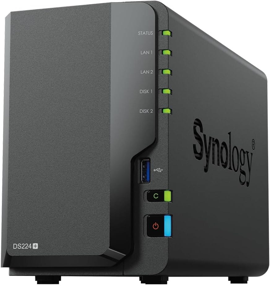 Synology DS224+ hardware for docker apps nas synology beginners 2026