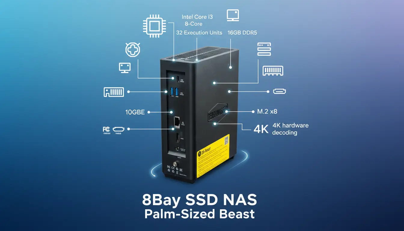 TerraMaster F8 SSD Plus 2026 Benchmark Results TerraMaster F8 SSD Plus review 2026 — performance benchmarks sequential read/write speeds