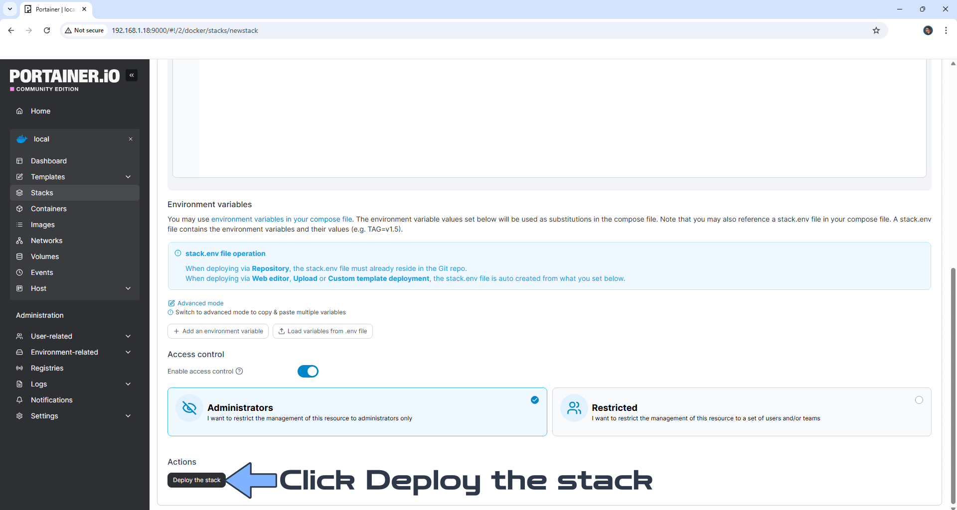 Tautulli setup wizard opening screen — install Tautulli on UGREEN NAS first launch in browser